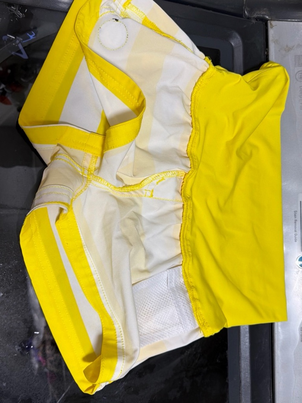 y2k Yellow Roxy Board shorts - Picture 6 of 6